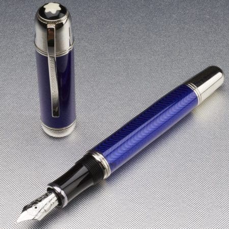 Lot 049: Montblanc Jules Verne Limited Edition Fountain Pen Fine Pens & Writing Instruments - Nov 9 2018 Fine Pens