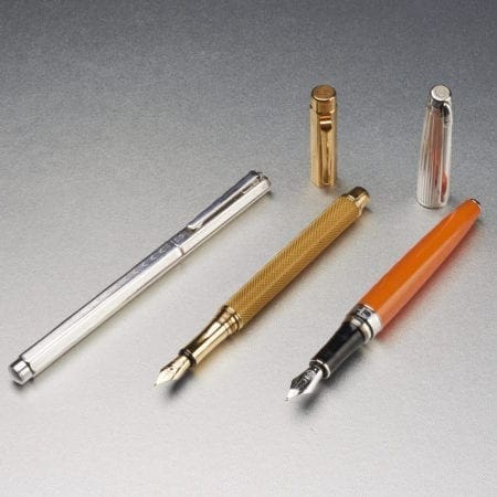 Lot 073: 3 Caran d’Ache Fountain Pens Fine Pens & Writing Instruments - Nov 9 2018 Fine Pens