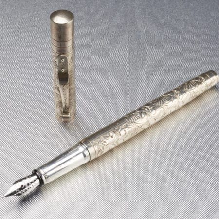 Lot 091: Yard-o-led Sterling Silver Fountain Pen Fine Pens & Writing Instruments - Nov 9 2018 Fine Pens