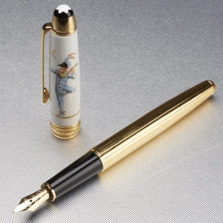 Lot 039: Montblanc Meisterstuck Annual Edition 2003 Venetian Carnival Fountain Pen Fine Pens & Writing Instruments - Nov 9 2018 Fine Pens