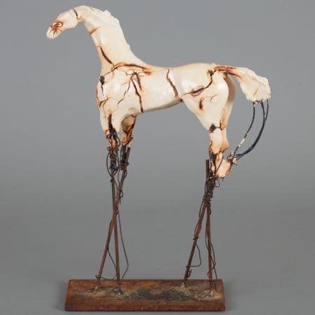 Lot 079: Carl Dahl Bronze and Porcelain Horse Sculpture Fine and Decorative Arts of the Globe - Jan 19 2019 Art of World