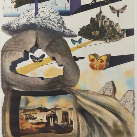 Lot 051: Salvador Dali Normandie Color Lithograph Fine and Decorative Arts of the Globe - Jan 19 2019 Art of World