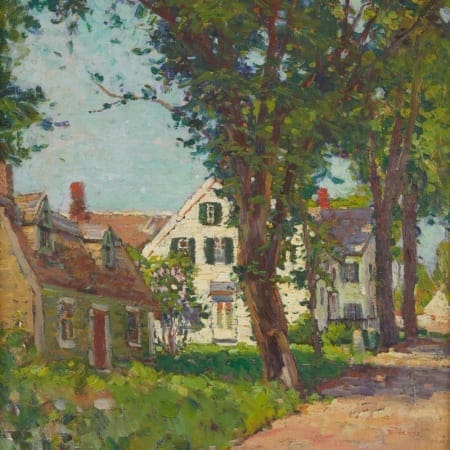 Lot 021: Anthony Thieme Oil on Board Rockport Painting Fine and Decorative Arts of the Globe - Jan 19 2019 Fine Art