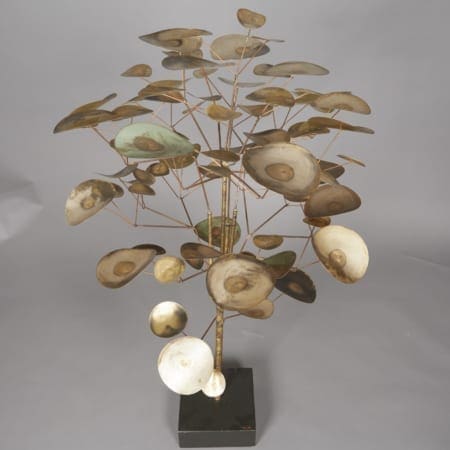 Lot 093: Curtis Jere Metal Tree Sculpture Fine and Decorative Arts of the Globe - Jan 19 2019 Art of World