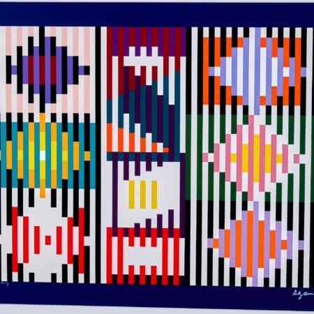 Lot 063: Yaacov Agam Beyond Silkscreen Optical Art Fine and Decorative Arts of the Globe - Jan 19 2019 Fine Art