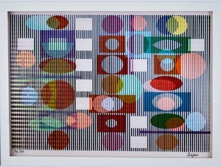 Lot 065: Yaacov Agam Poly Meta #3 Agamograph Fine and Decorative Arts of the Globe - Jan 19 2019 Decorative Arts