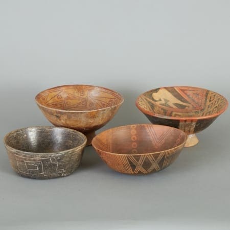 Lot 180: 4 Pre-Columbian Ceramic Bowls Fine and Decorative Arts of the Globe - Jan 19 2019 Decorative Arts