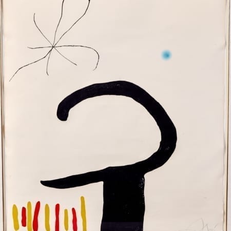Lot 056: Joan Miro Espriu Aquatint Etching on Paper D.875 Fine and Decorative Arts of the Globe - Jan 19 2019 Art of World
