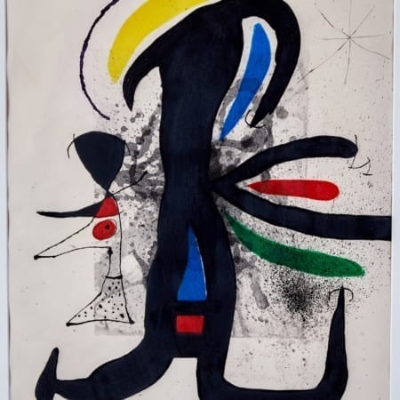 Lot 059: Joan Miro Une Telle Et Son Petit Mari Etching D.540 Fine and Decorative Arts of the Globe - Jan 19 2019 Art of World