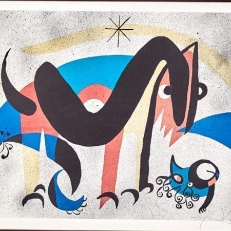 Joan Miro Animaux Lithograph
