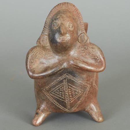 Lot 179: Pre-Columbian Colima Female Effigy Vessel Fine and Decorative Arts of the Globe - Jan 19 2019 Decorative Arts