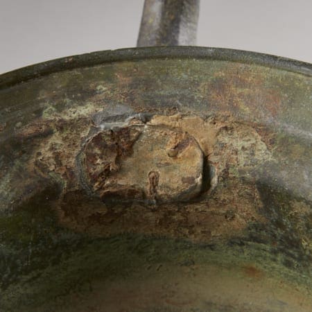 Lot 003: Chinese Bronze Han Dynasty Tripod Cooking Vessel Asian Art and Decorative Art (Day Two) - Sep 29 2018 Asian Art