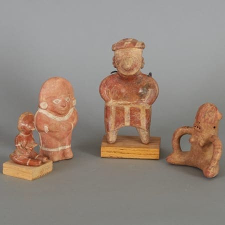 Lot 175: 4 Pre-Columbian Ceramic Female Figurines Fine and Decorative Arts of the Globe - Jan 19 2019 Decorative Arts