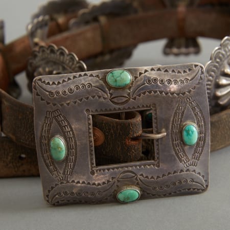 Lot 290: Concho Belt Pat Read c. 1935 Fine and Decorative Arts of the Globe - Jan 19 2019 Art of World
