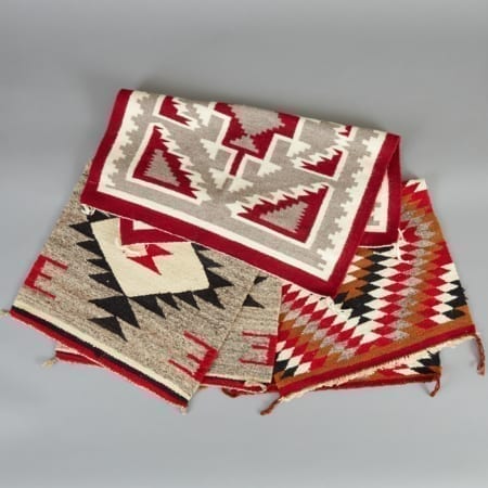 Lot 270: Group of 3 Navajo Rugs Fine and Decorative Arts of the Globe - Jan 19 2019 Art of World