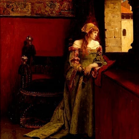 Lot 014: Jean Paul Laurens Lucretia Borgia Oil Painting Fine and Decorative Arts of the Globe - Jan 19 2019 Art of World