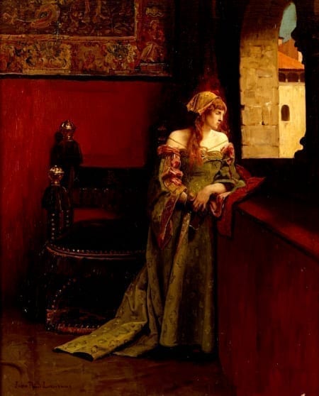 Lot 014: Jean Paul Laurens Lucretia Borgia Oil Painting Fine and Decorative Arts of the Globe - Jan 19 2019 Art of World