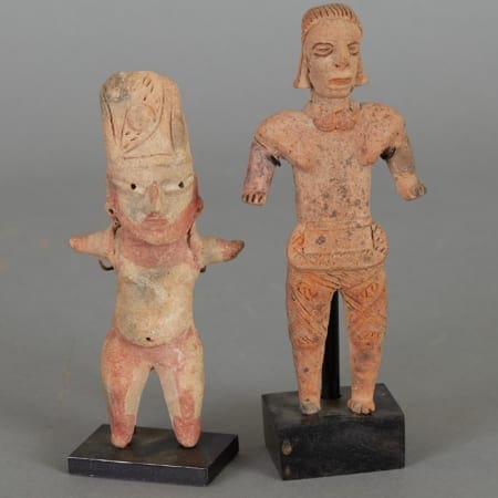 Lot 172: 2 Pre-Columbian Female Figurines Fine and Decorative Arts of the Globe - Jan 19 2019 Dale Chihuly