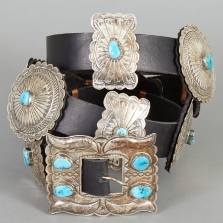 Lot 289: Concho Belt Alfred Martinez Fine and Decorative Arts of the Globe - Jan 19 2019 Art of World