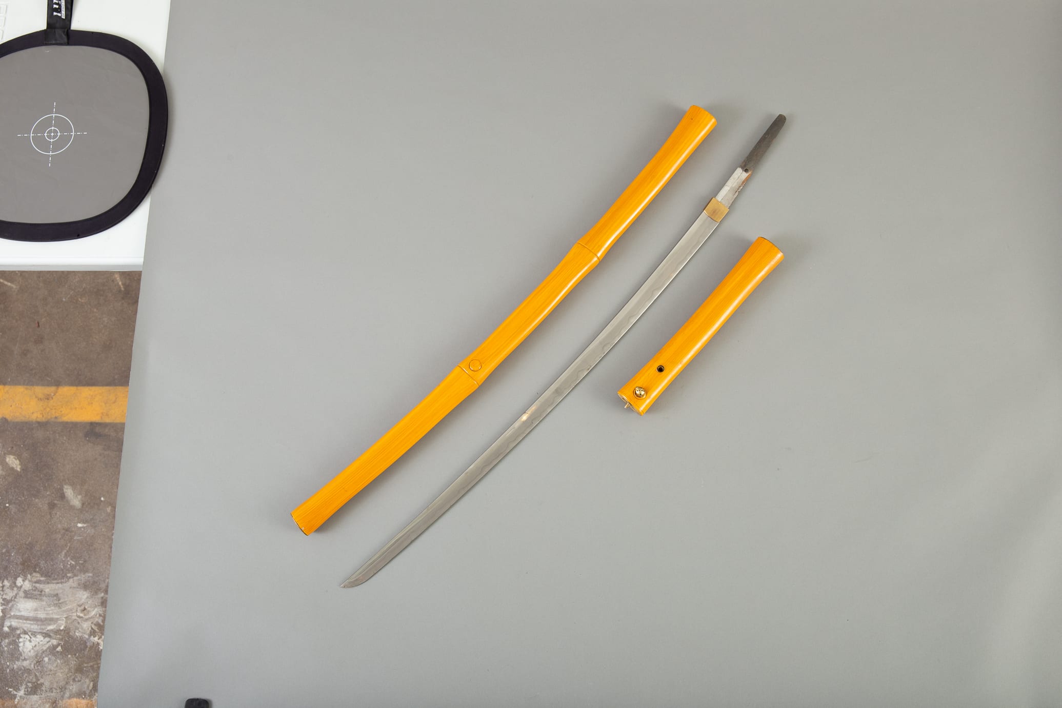 Lot 036: Japanese  Sword with Bamboo Fittings