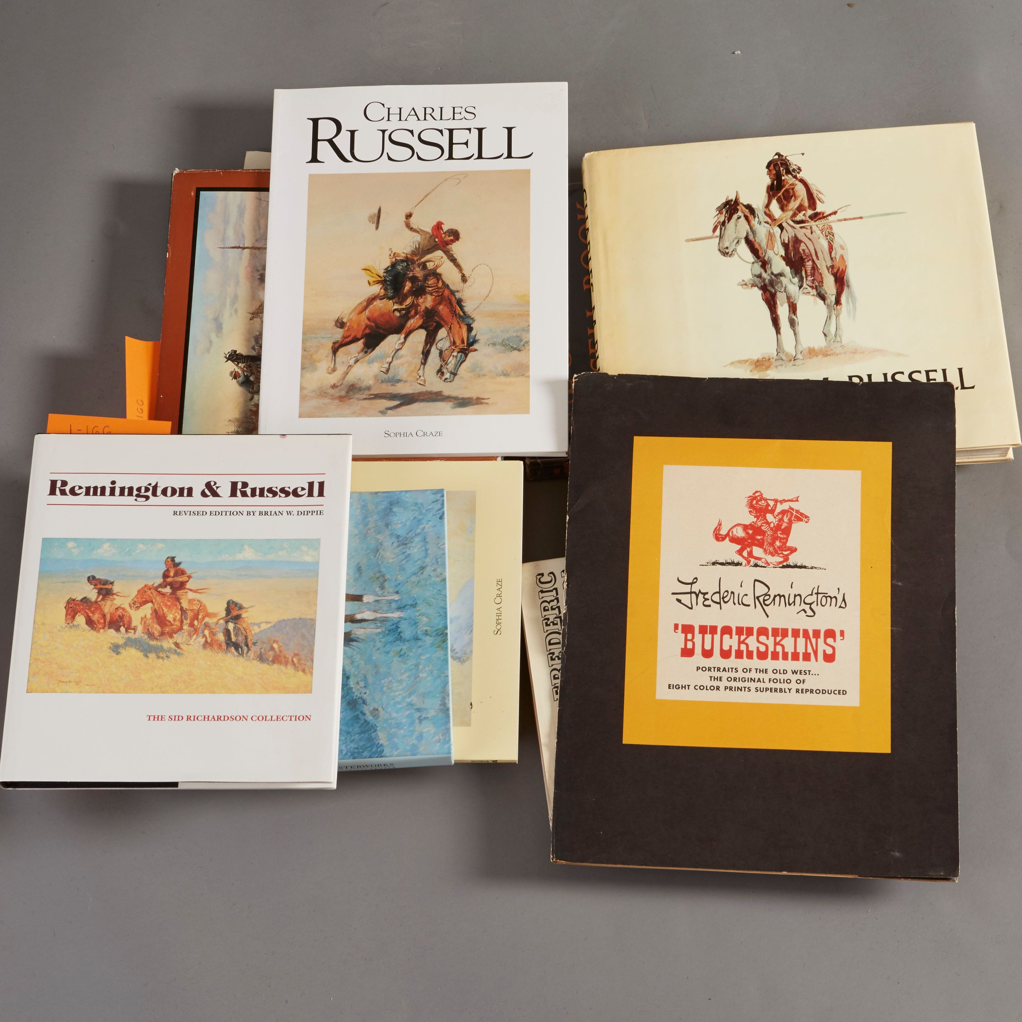 Lot 267: 11 Books about Russell and Remington