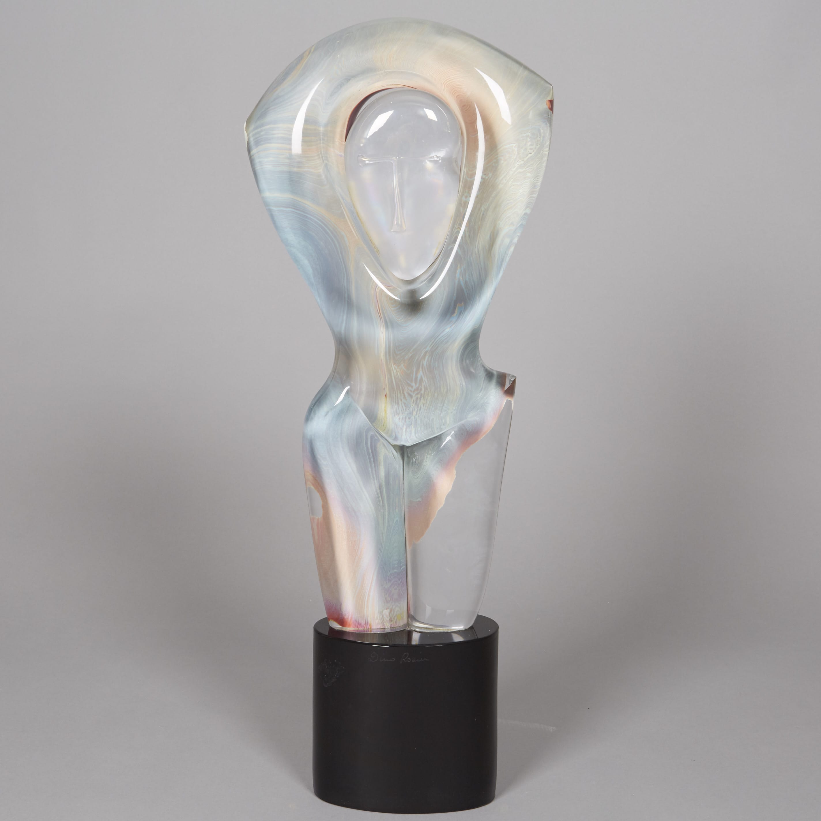 Lot 160: Dino Rosin Glass Sculpture
