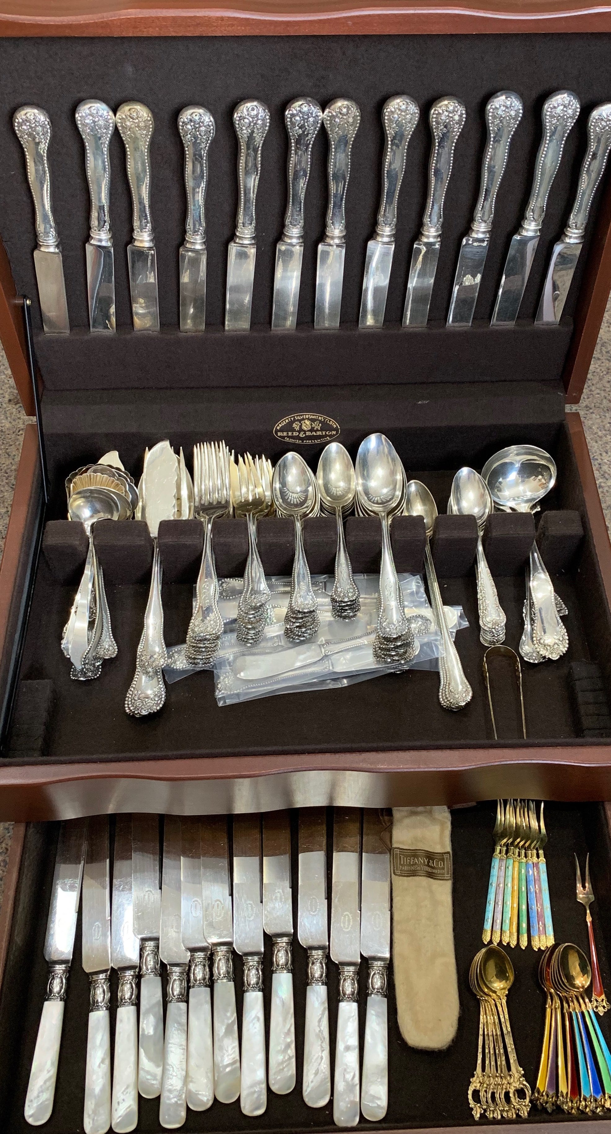 Lot 131: Group of Sterling Silver Flatware