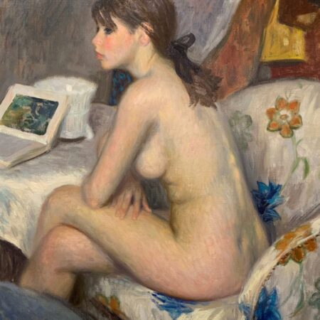 Ramon Pichot "Desnudo en Tonas Claros" Oil on Canvas