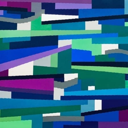 Lot 105: Yaacov Agam "Winter" Silkscreen