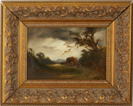 Lot 075: Style of David Cox the Elder The Coming Storm Oil on Canvas