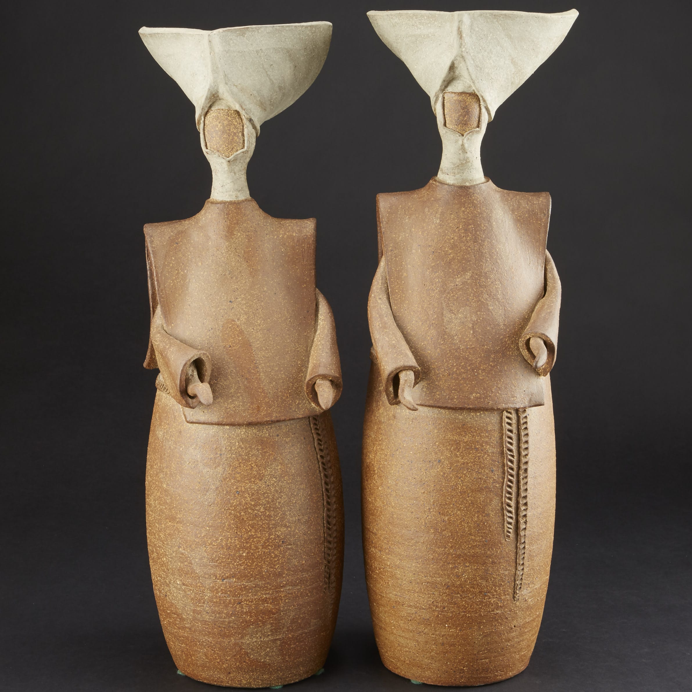Lot 146: Joel Edwards Nun Figurines
