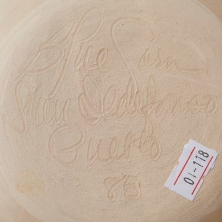 Lot 009: Blue Corn San Ildefonso Pot