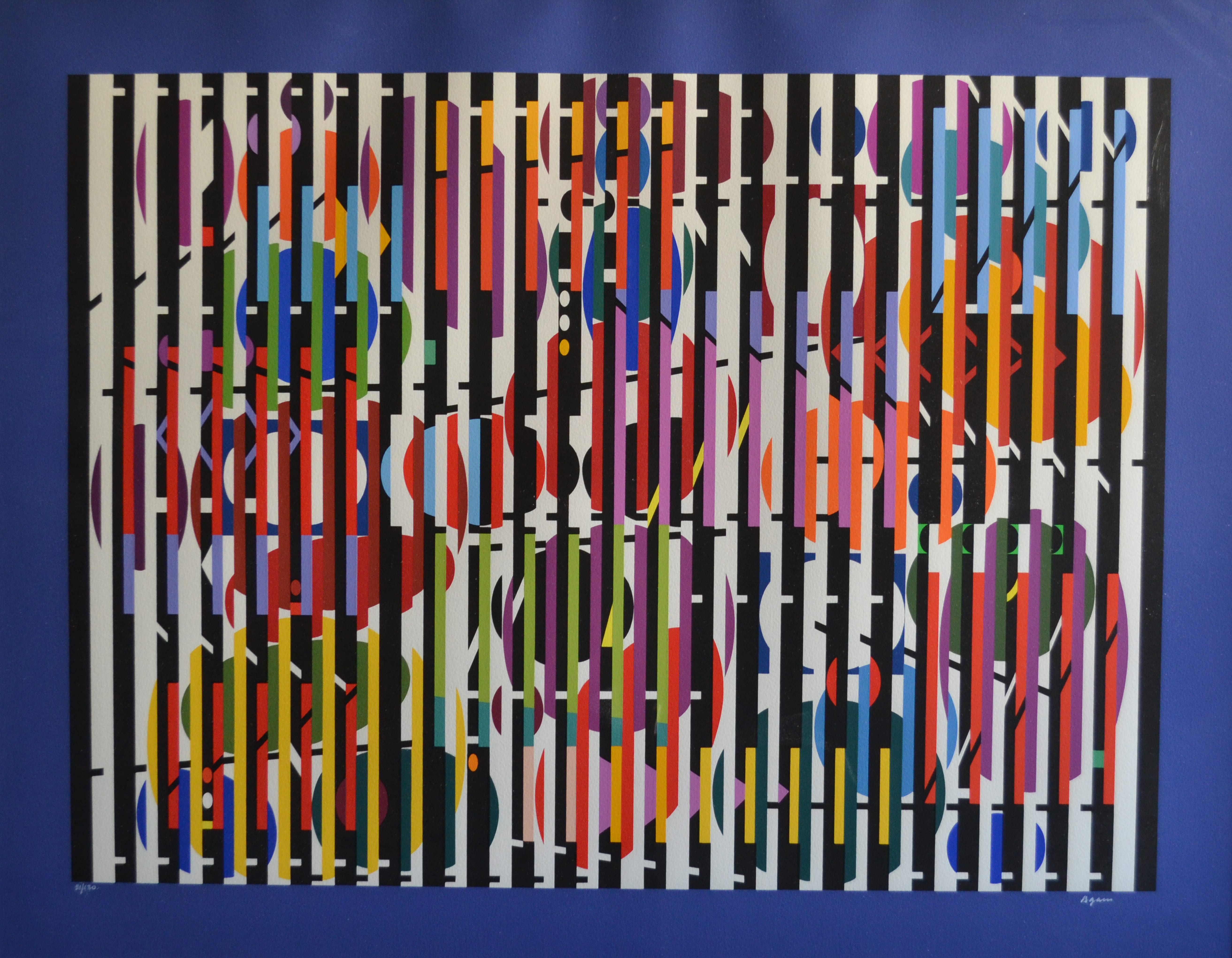 Lot 103: Yaacov Agam "Petite Secret" Silkscreen
