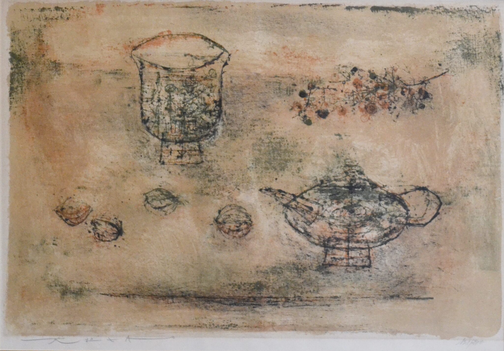 le_pho_banner 2 Zao Wou-Ki Lithograph ""La Theiere