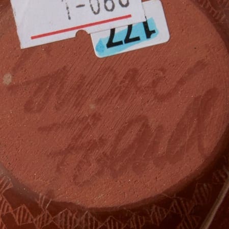 Lot 030: 3 Santa Clara Pottery Jars Naranjo and Folwell
