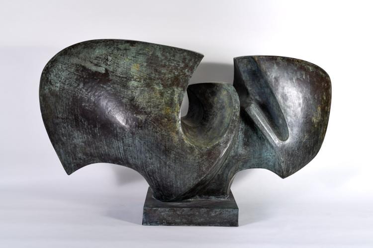 Lot 053: Jean-Pierre Ghysels (b. 1932) ""Antioche" bronze sculpture" 1987