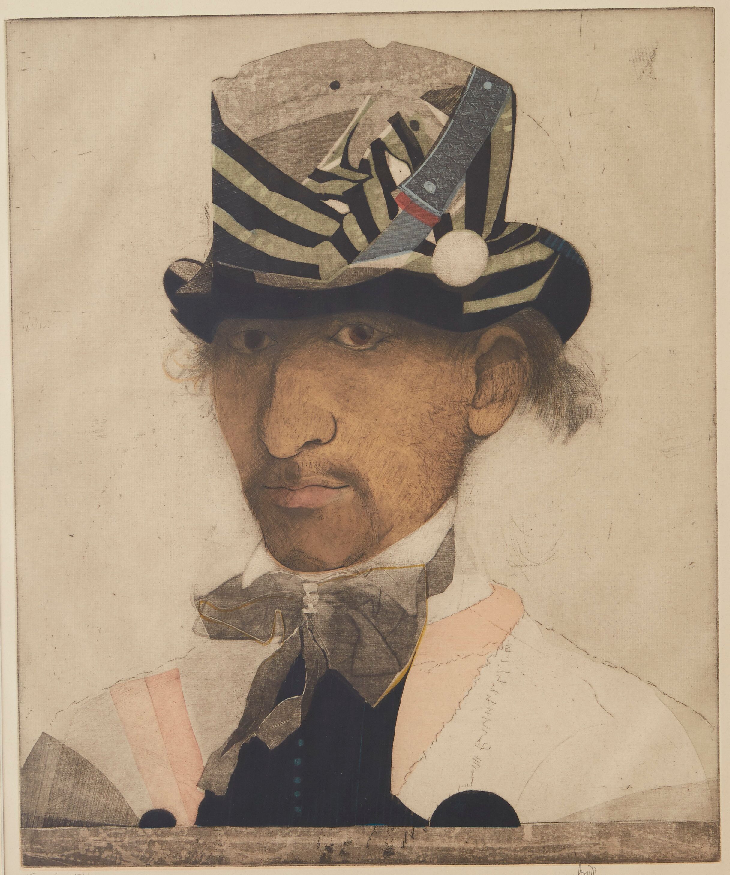 Lot 240: Leonard Lanansky Tomas Aquatint
