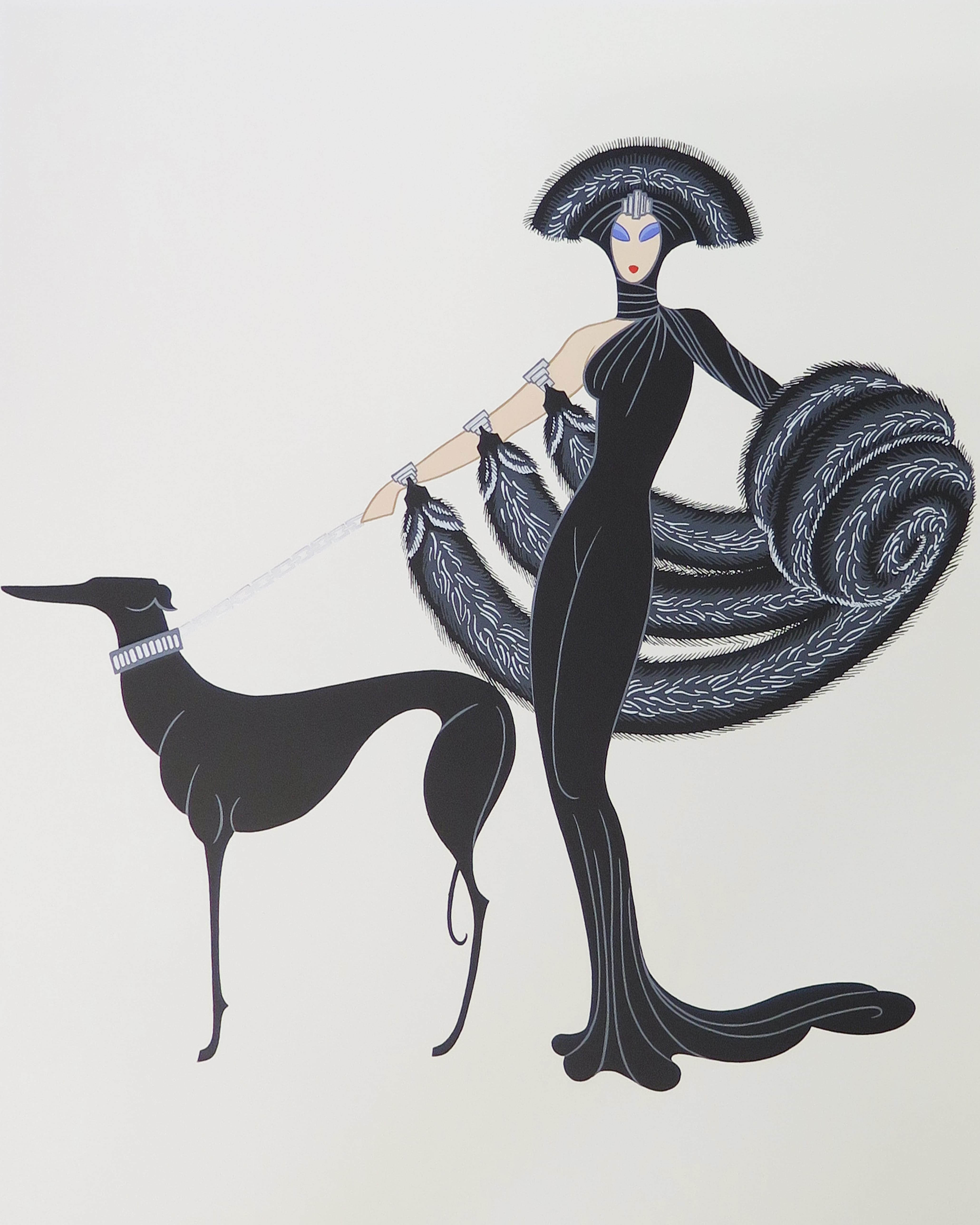 Erte Portfolio At the Theatre 5 Serigraphs