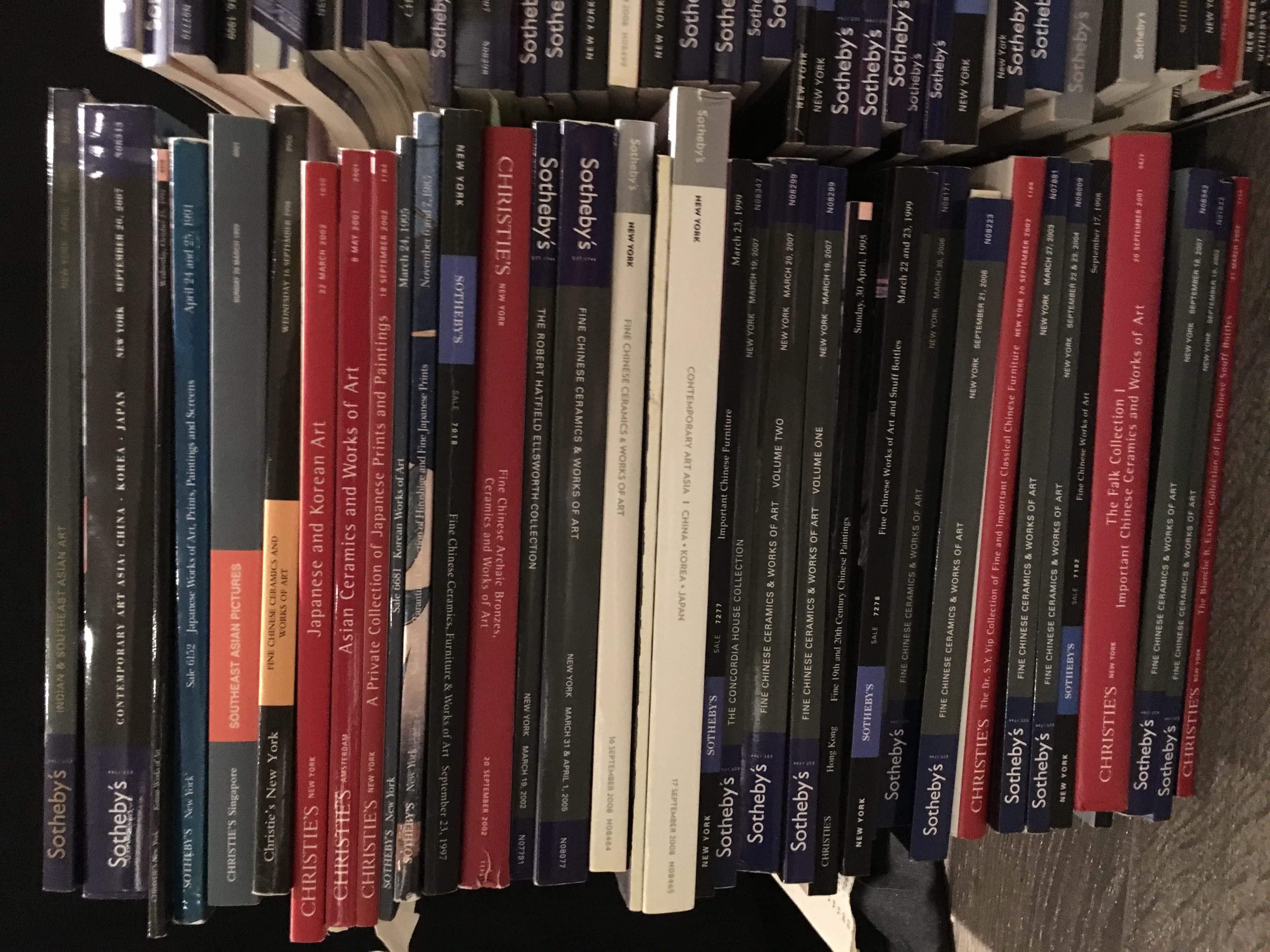 Lot 279: Group of Chinese and Japanese Catalogs from Sotheby's and Christies