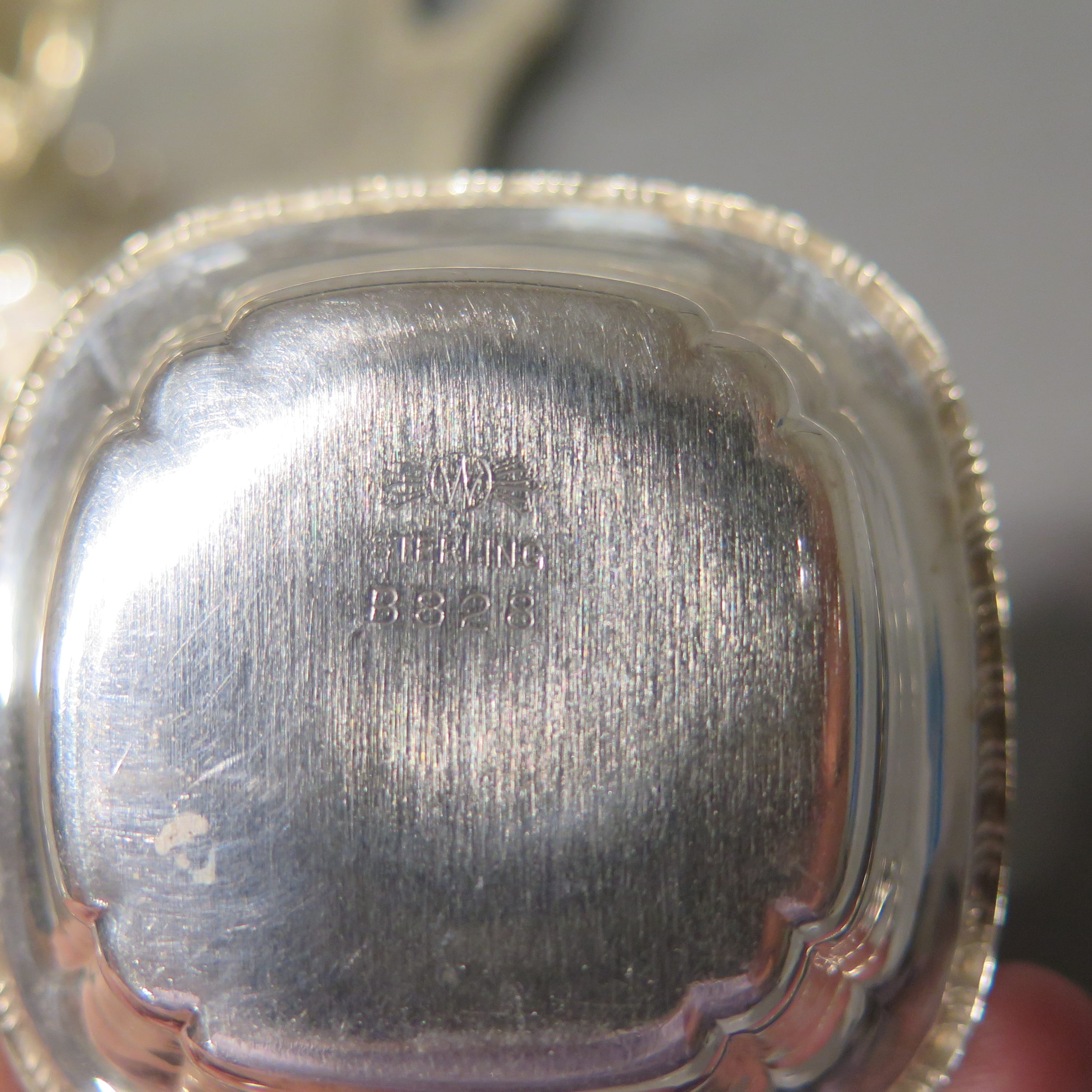 Lot 270: Sterling Silver Tea Set Reed & Barton
