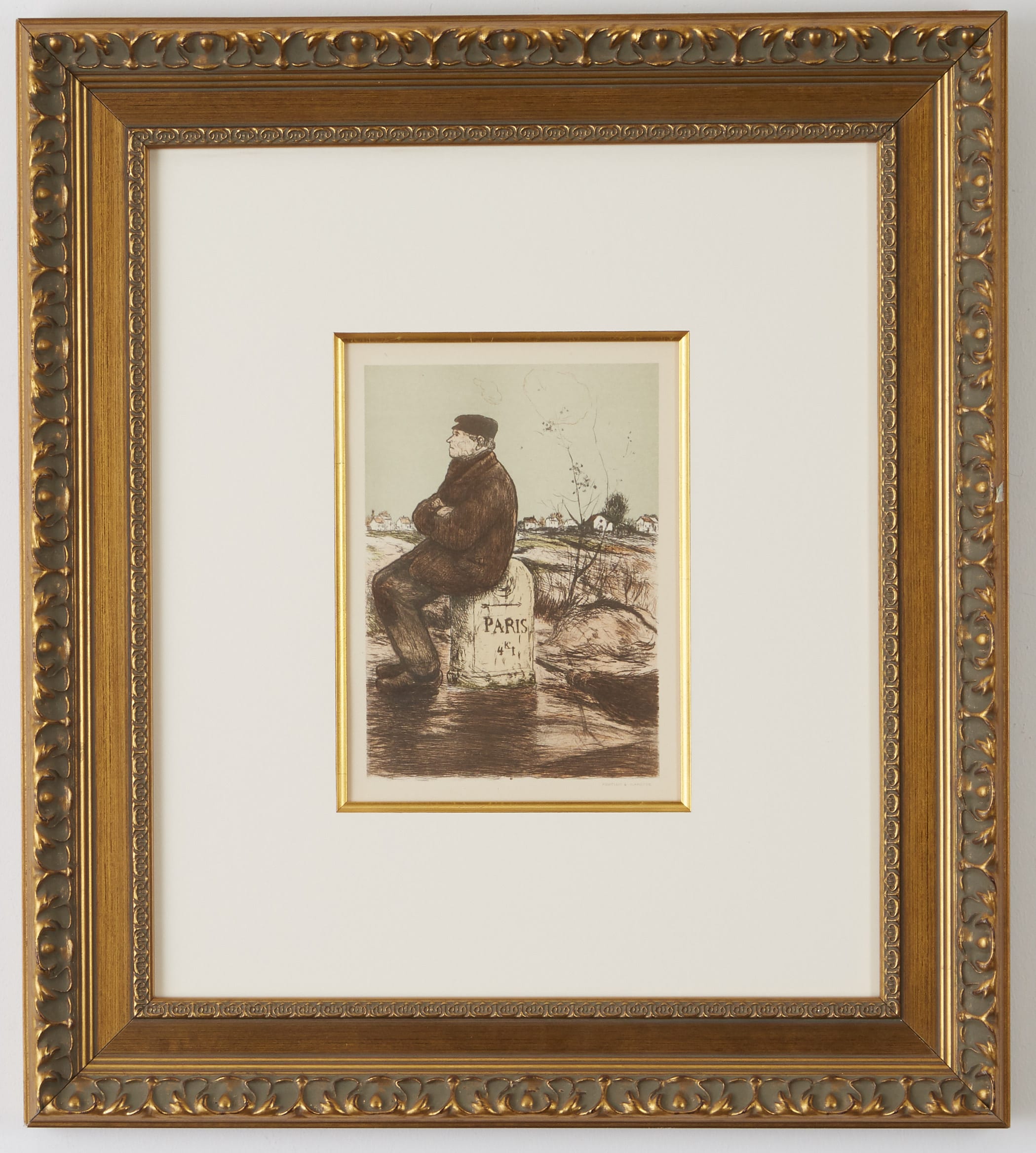 Lot 251: 7 Impressionist Pieces Monet Sisley Degas etc.