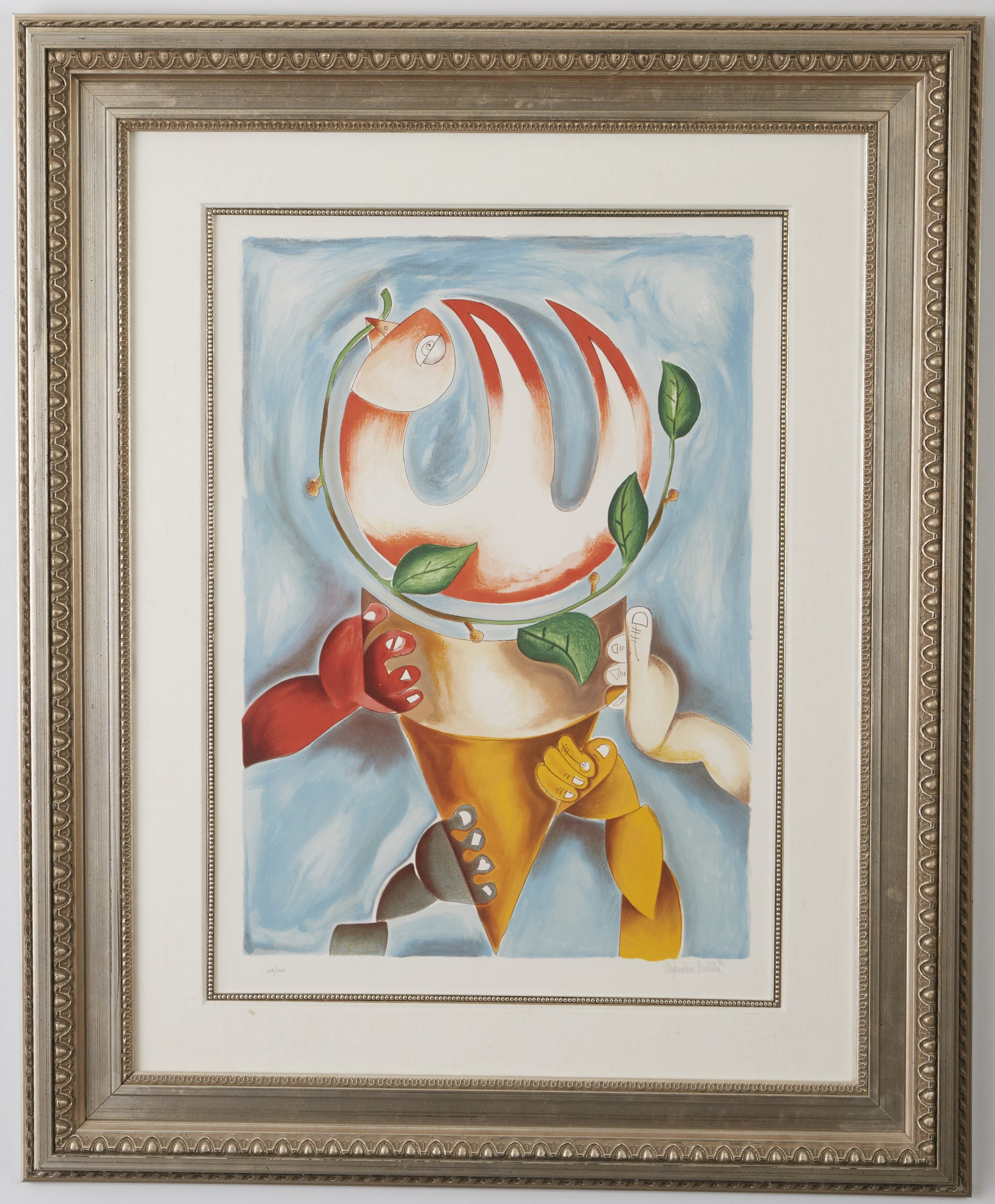 Lot 257: Alexandra Nechita Color Lithograph