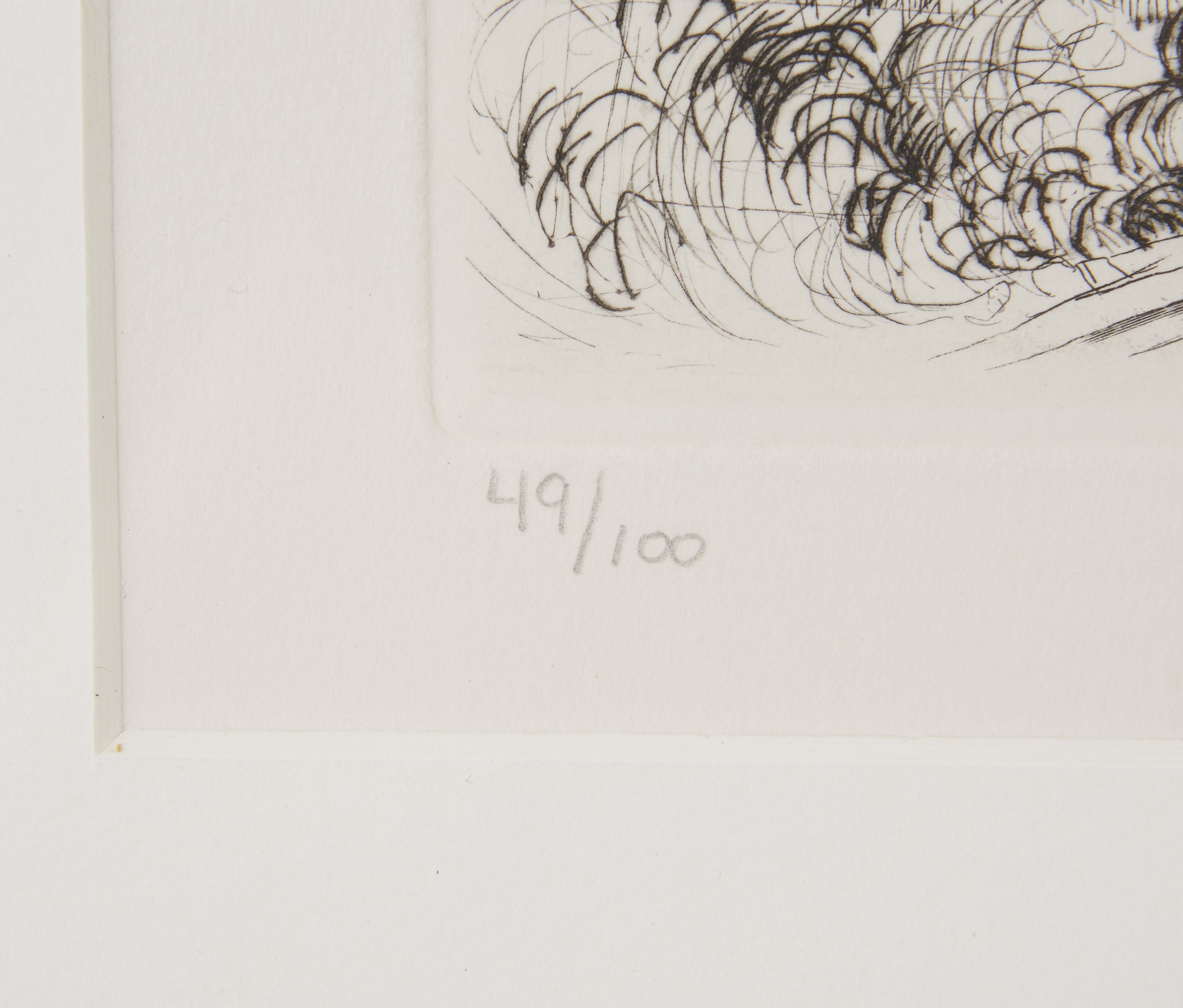Lot 263: Hans Bellmer Les Milles en Feu Etching