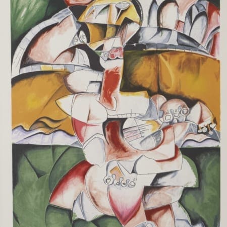 Lot 265: Alexandra Nechita No Bridge Too Far Lithograph