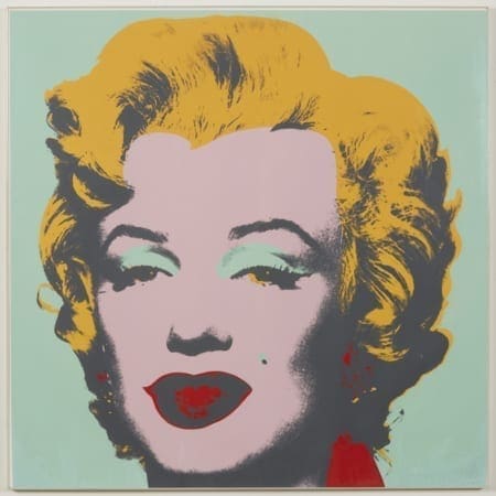 Lot 015: Andy Warhol Marilyn Screenprint