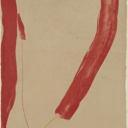 Lot 013: Helen Frankenthaler "A Slice of the Stone Itself" Lithograph