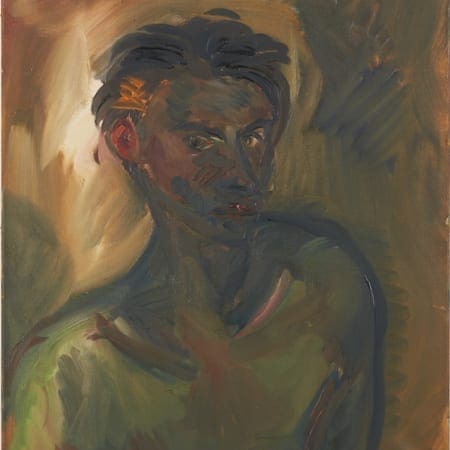 Rainer Fetting "Klaus" 1983 Oil on Canvas