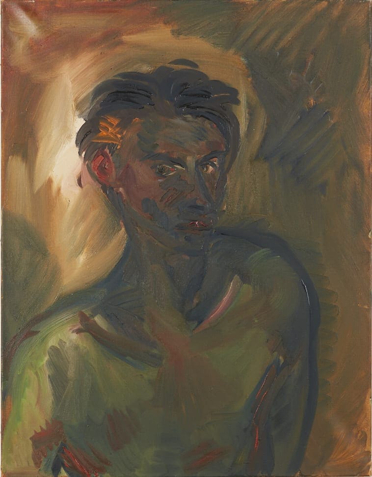 le_pho_banner 2 Rainer Fetting "Klaus" 1983 Oil on Canvas