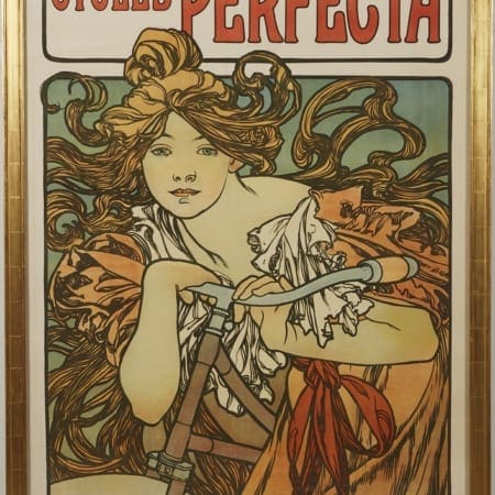 Alphonse Mucha Cycles Perfecta Poster