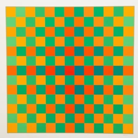 Lot 102: Grp 6 Hugo de Marco Screenprints Relation Couleur
